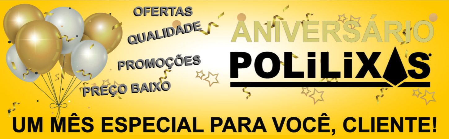Banner Aniversário Polilixas